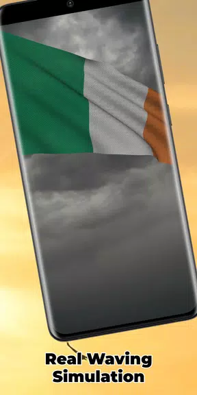 Ireland Flag Live Wallpaper Screenshot4