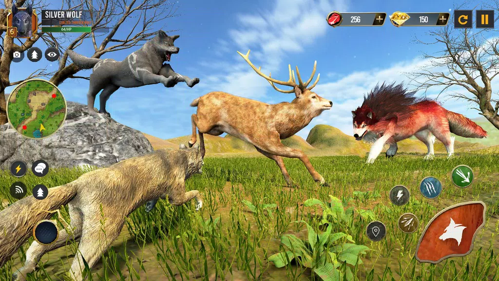 Wild Wolf Simulator Wolf Games Screenshot2