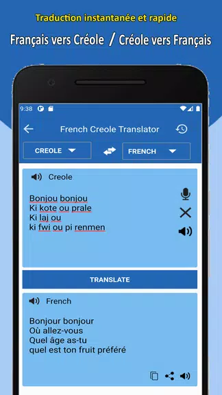 French Creole Translator Screenshot3