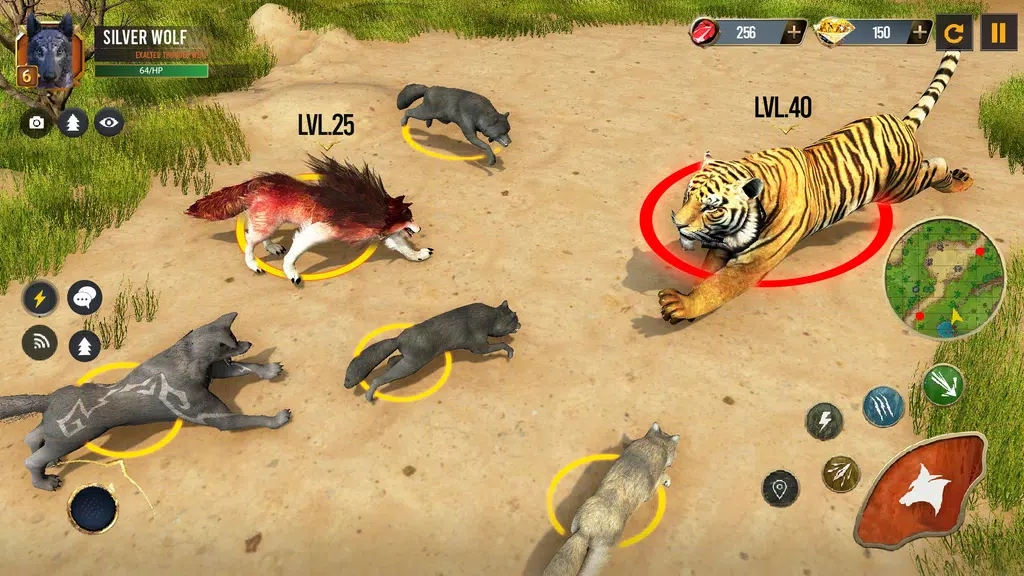 Wild Wolf Simulator Wolf Games Screenshot4