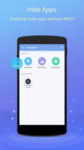 Hide App, Safe Chat – PrivacyHider Screenshot1