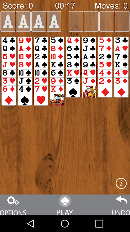 FreeCell Solitaire : Super Challenge Screenshot1