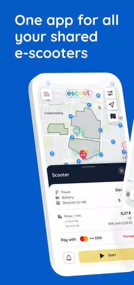 eScoot | e-scooters near you Screenshot1