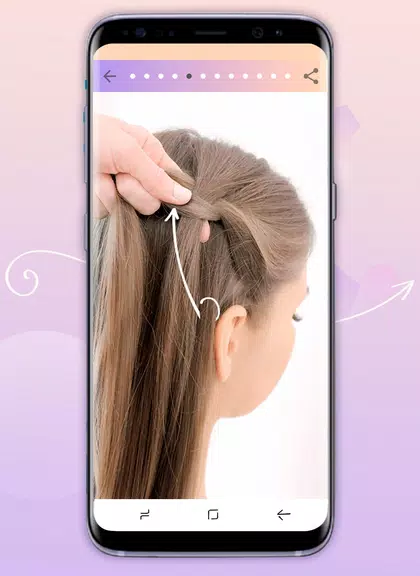 Hairstyles step by step Screenshot3