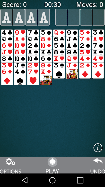 FreeCell Solitaire : Super Challenge Screenshot4