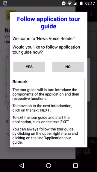 News Voice Reader Screenshot1