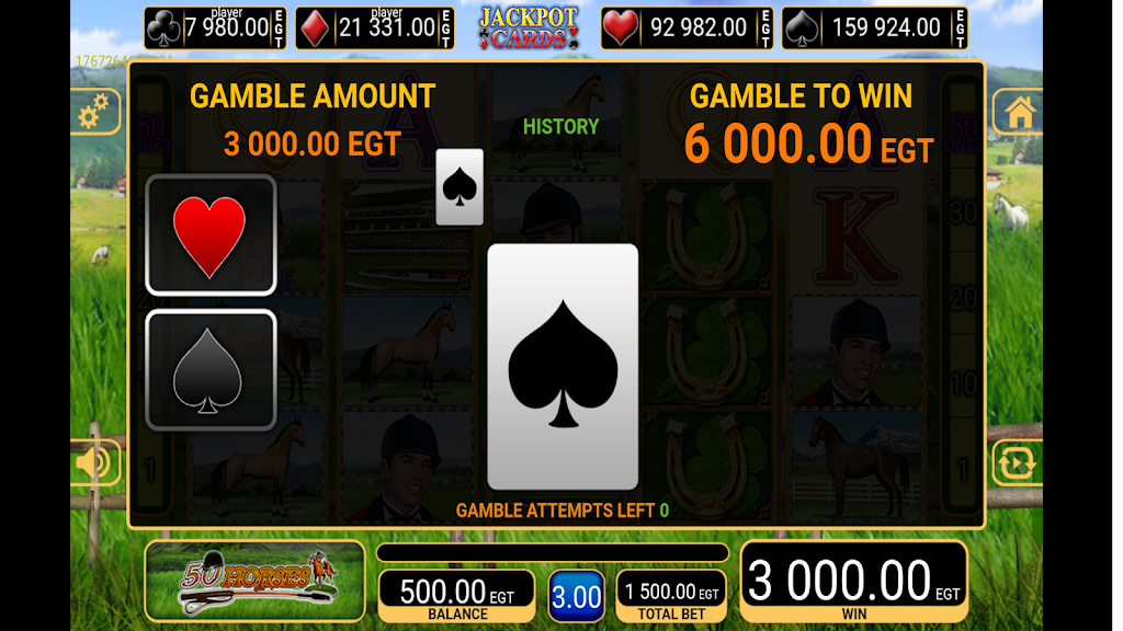 50 Horses Slot Screenshot4