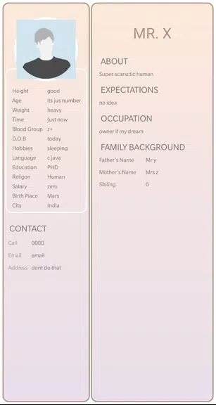 biodata creator Screenshot4