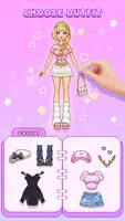 Paper Doll Makeover & Dress Up Screenshot1