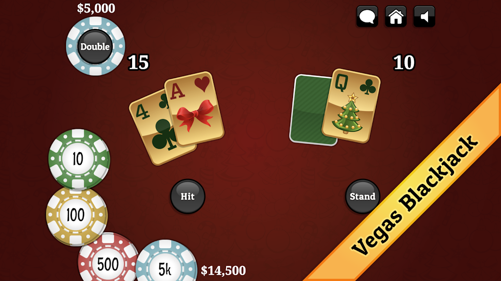 Christmas Blackjack Screenshot2