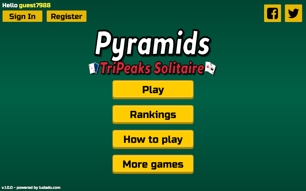 Pyramids - Tripeaks Solitaire Screenshot1