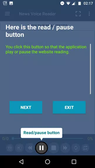 News Voice Reader Screenshot2