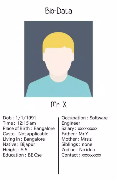 biodata creator Screenshot2