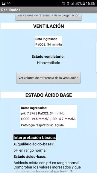 ALGA - Gases Arteriales Screenshot4