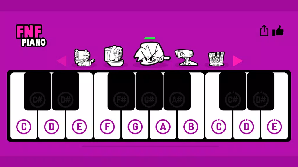 FNF Piano Screenshot1