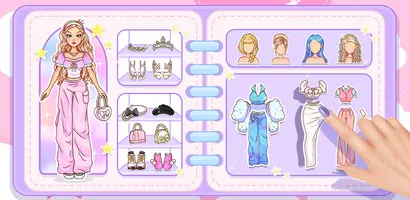 Paper Doll Makeover & Dress Up Screenshot3