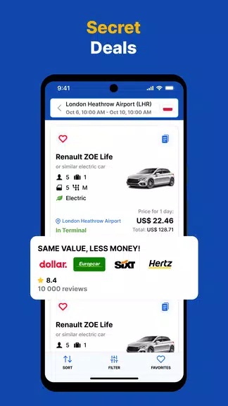 EconomyBookings Car Rental Screenshot4