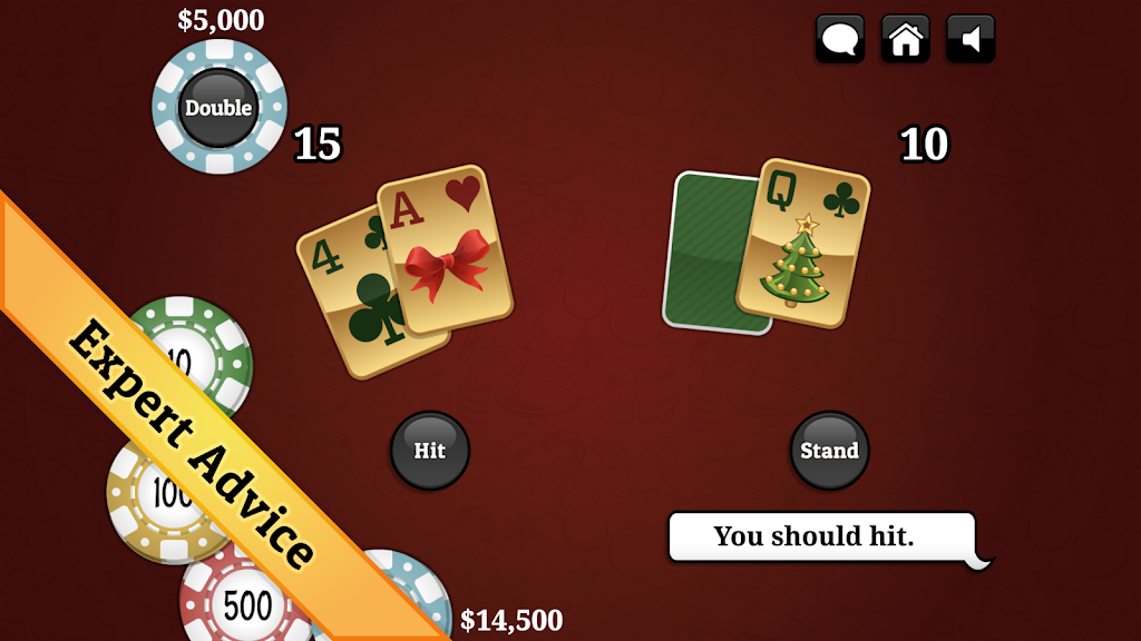 Christmas Blackjack Screenshot4