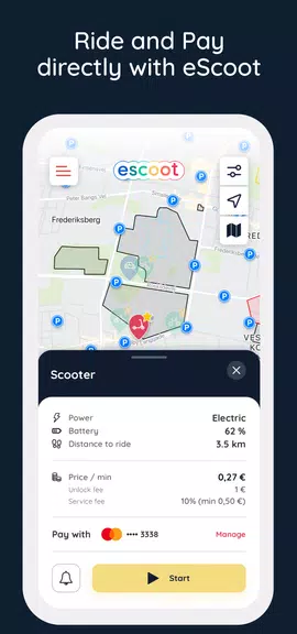 eScoot | e-scooters near you Screenshot4