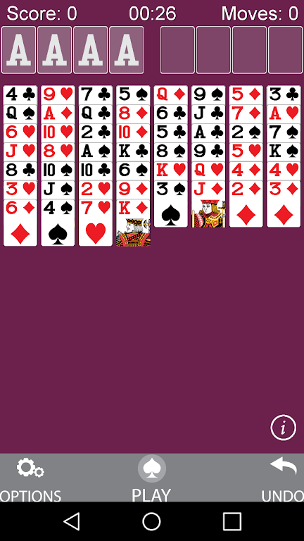 FreeCell Solitaire : Super Challenge Screenshot3