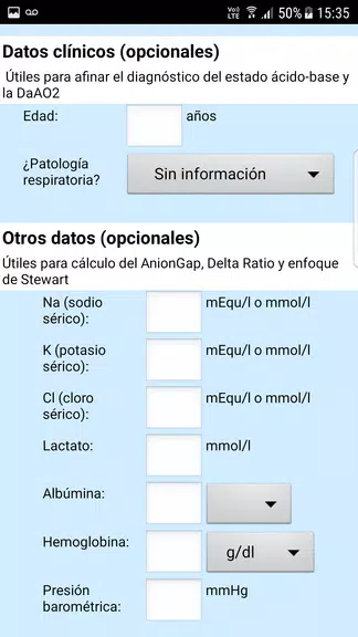 ALGA - Gases Arteriales Screenshot2