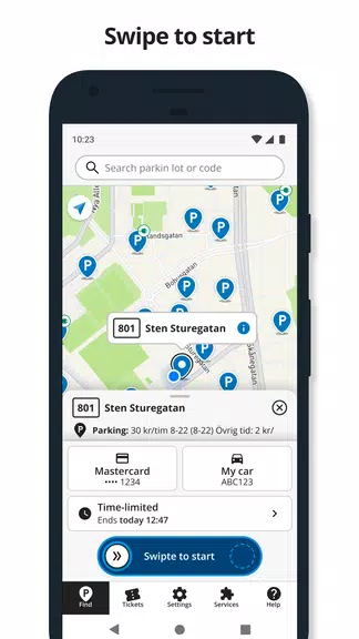 Parkering Göteborg Screenshot2