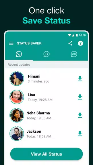 Status Saver for WhatsApp Video, Status Downloader Screenshot1