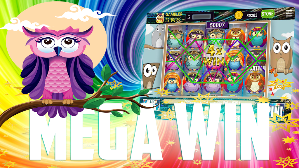 FREE: Crazy Owl Slot Vegas Slots Machines by UK SLOTS GAMES Screenshot3