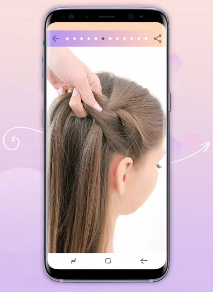 Hairstyles step by step Screenshot4