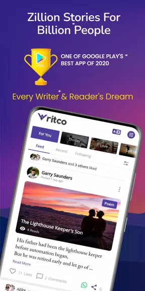 Writco – Reading & Writing App Screenshot1