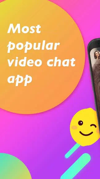 Veego Live - Random video chat & Meet friends Screenshot1