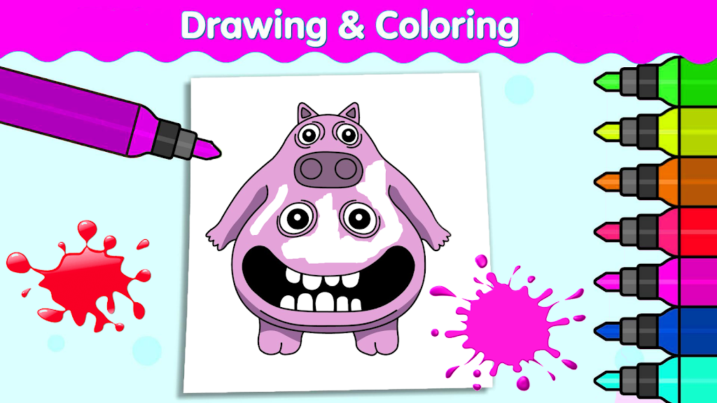 Chef Pigster Coloring Book Screenshot2