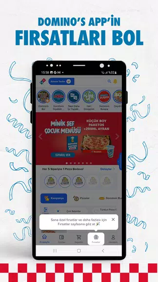 Domino's Pizza Turkey Screenshot1