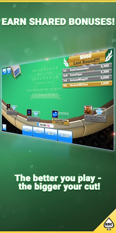 Super Blackjack Champs Screenshot3