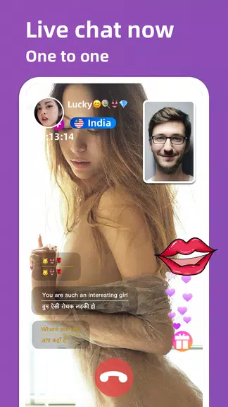 Live chat: Video chat with girl text now free date Screenshot2