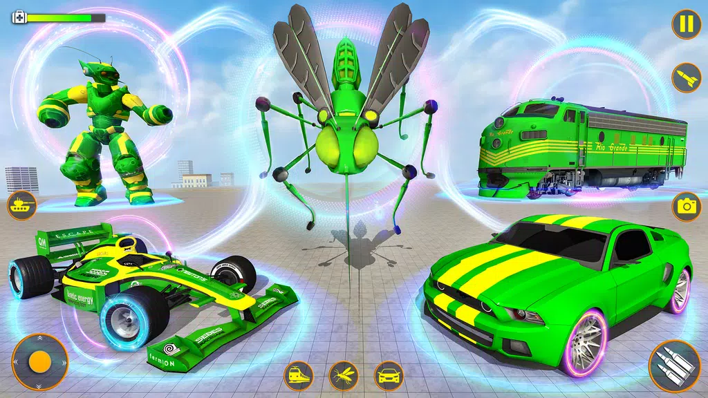 Robot Transform Car War Games Screenshot3