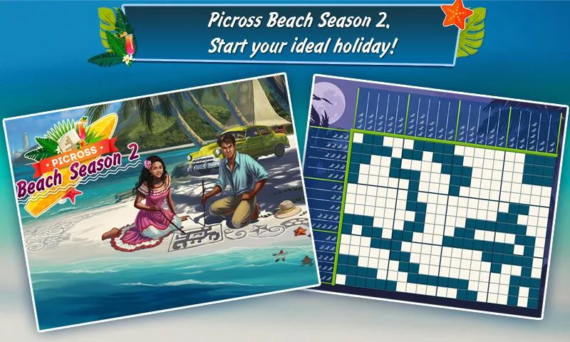 Picross Beach Season 2 Free HD Screenshot1