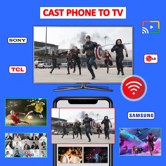 Cast Phone to TV, Chromecast Screenshot1