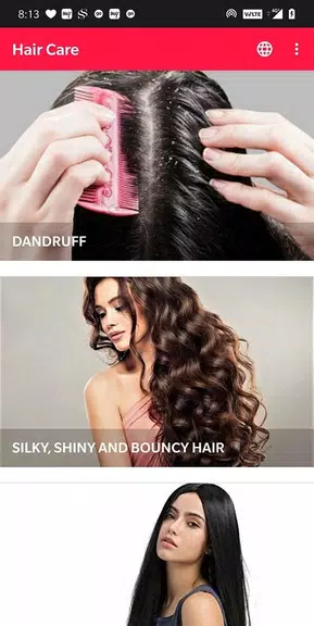 Hair Care - Dandruff, Hair Fal Screenshot1