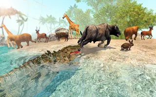 Wild Crocodile Attack Games Screenshot2