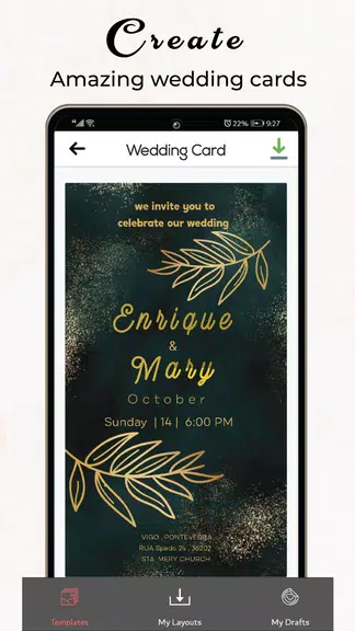 Invitation Card Maker & Ecards Screenshot3