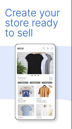 Sumer Create your online store Screenshot1