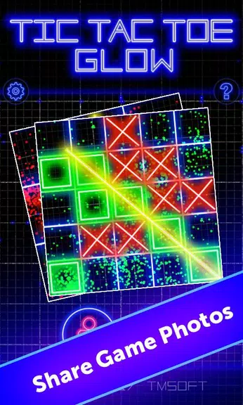 Tic Tac Toe Glow by TMSOFT Screenshot4