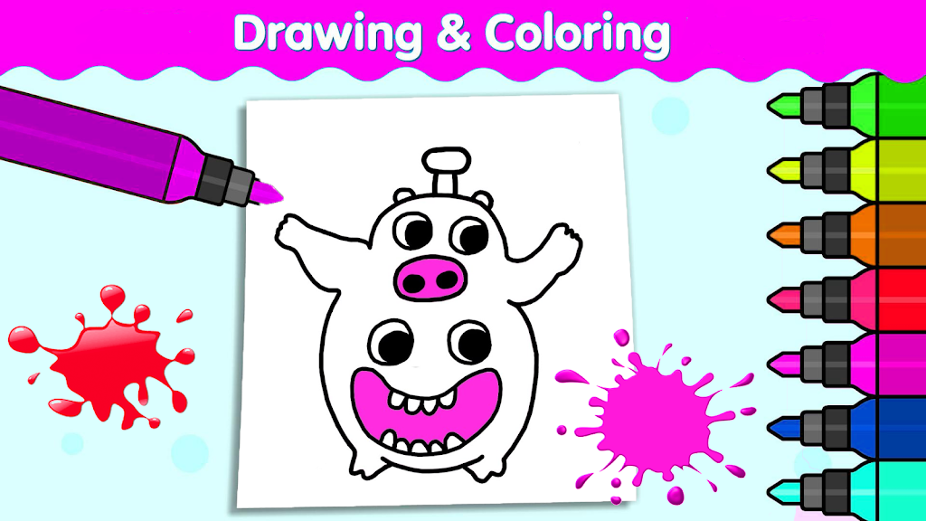 Chef Pigster Coloring Book Screenshot3