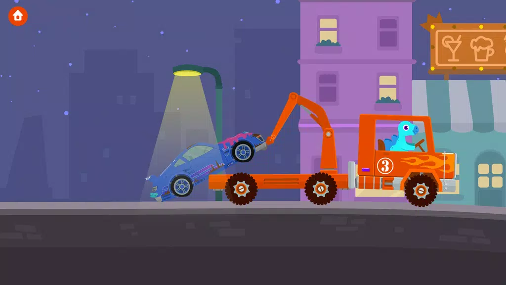 Dinosaur Rescue Truck Games Screenshot2