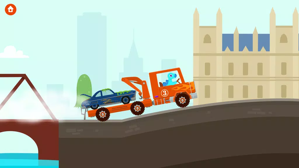 Dinosaur Rescue Truck Games Screenshot4