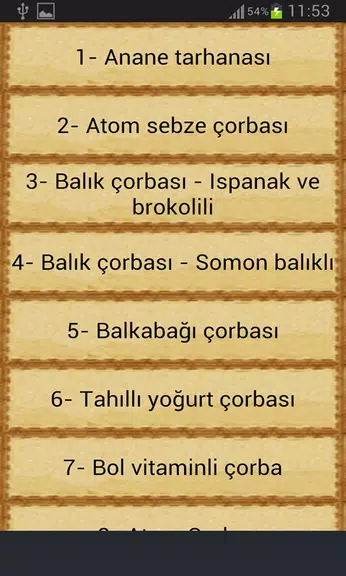 Bebekler İçin Çorba Tarifleri Screenshot2