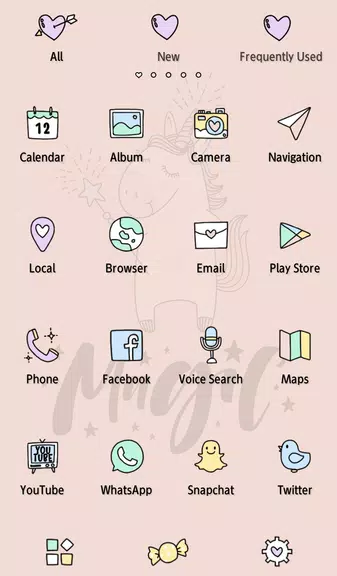 Unicorn Magic Theme Screenshot3