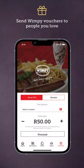 Wimpy Rewards App Screenshot2