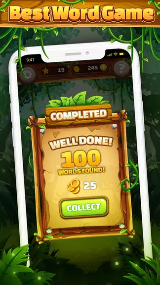 Word Jungle: Word Games Puzzle Screenshot3